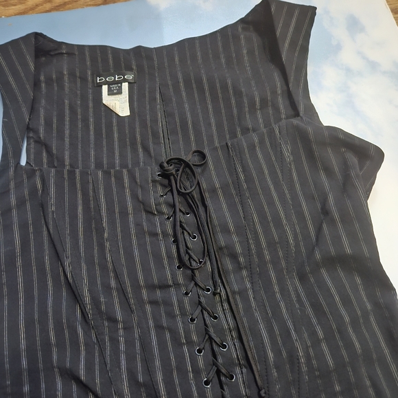 90s bebe corset tank top - Picture 4 of 11